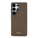 Samsung Galaxy S25 Ultra Uyumlu Kılıf DKNY Orjinal Lisanslı Magnetik PU Deri Grid Pattern Kapak - 9