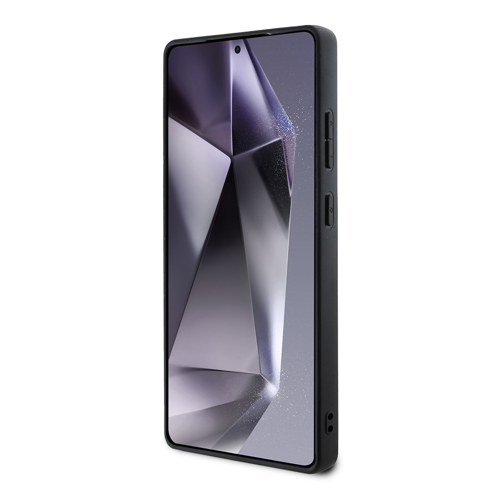 Samsung Galaxy S25 Ultra Uyumlu Kılıf DKNY Orjinal Lisanslı Magnetik PU Deri Grid Pattern Kapak - 11