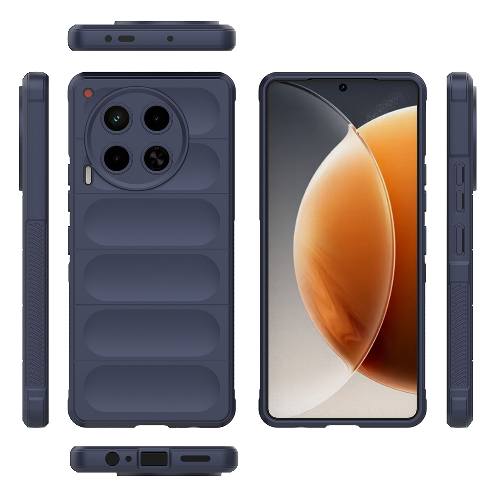 Tecno Camon 30 4G Uyumlu Kılıf Esnek TPU Oyuklu Arka Yüzey Tasarımlı Zore Etnik Silikon Kapak - 8