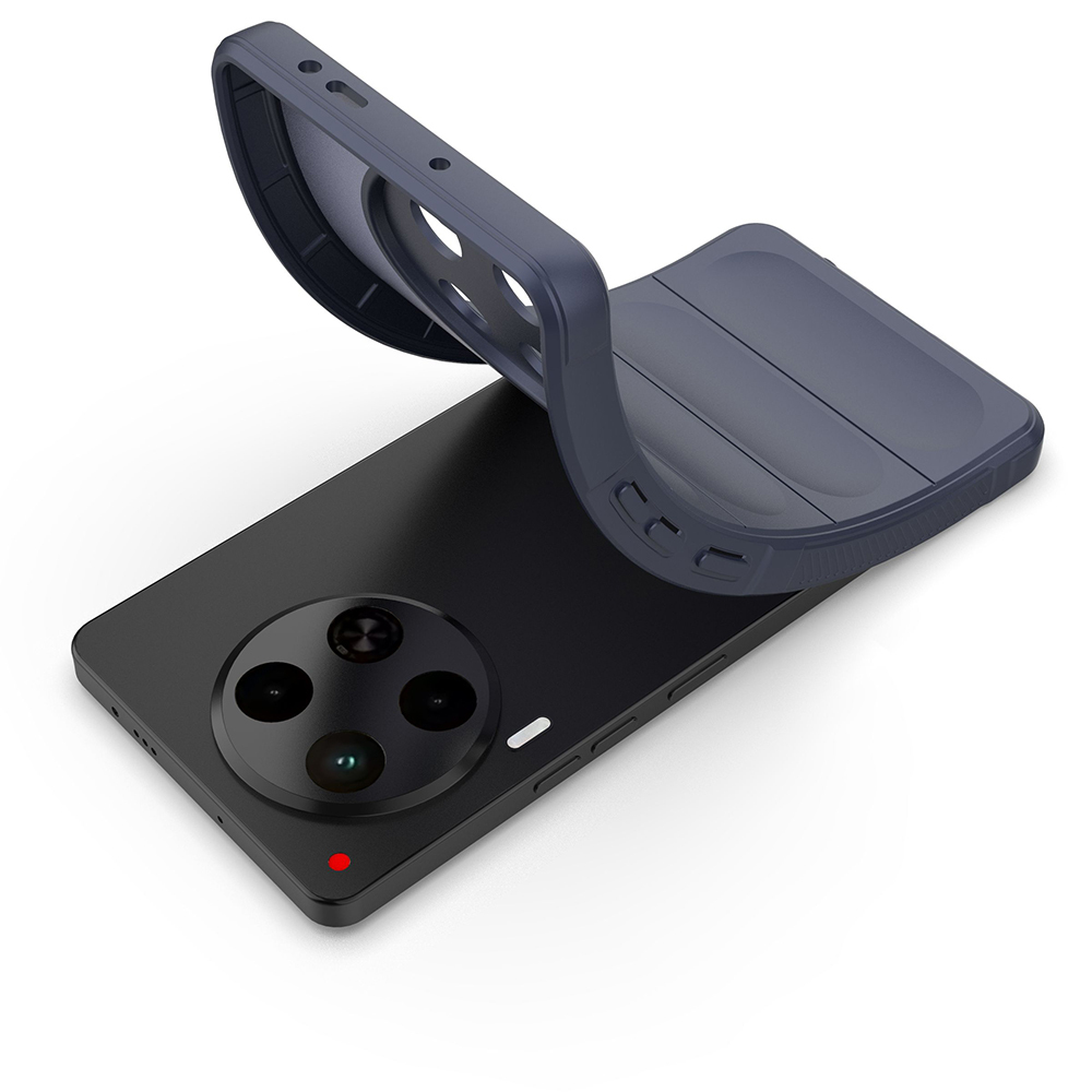 Tecno Camon 30 4G Uyumlu Kılıf Esnek TPU Oyuklu Arka Yüzey Tasarımlı Zore Etnik Silikon Kapak - 9