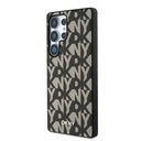 Samsung Galaxy S25 Ultra Uyumlu Kılıf DKNY Orjinal Lisanslı M-safe Şarj Özellikli 3D Yazılı Grid Pattern Kapak - 1