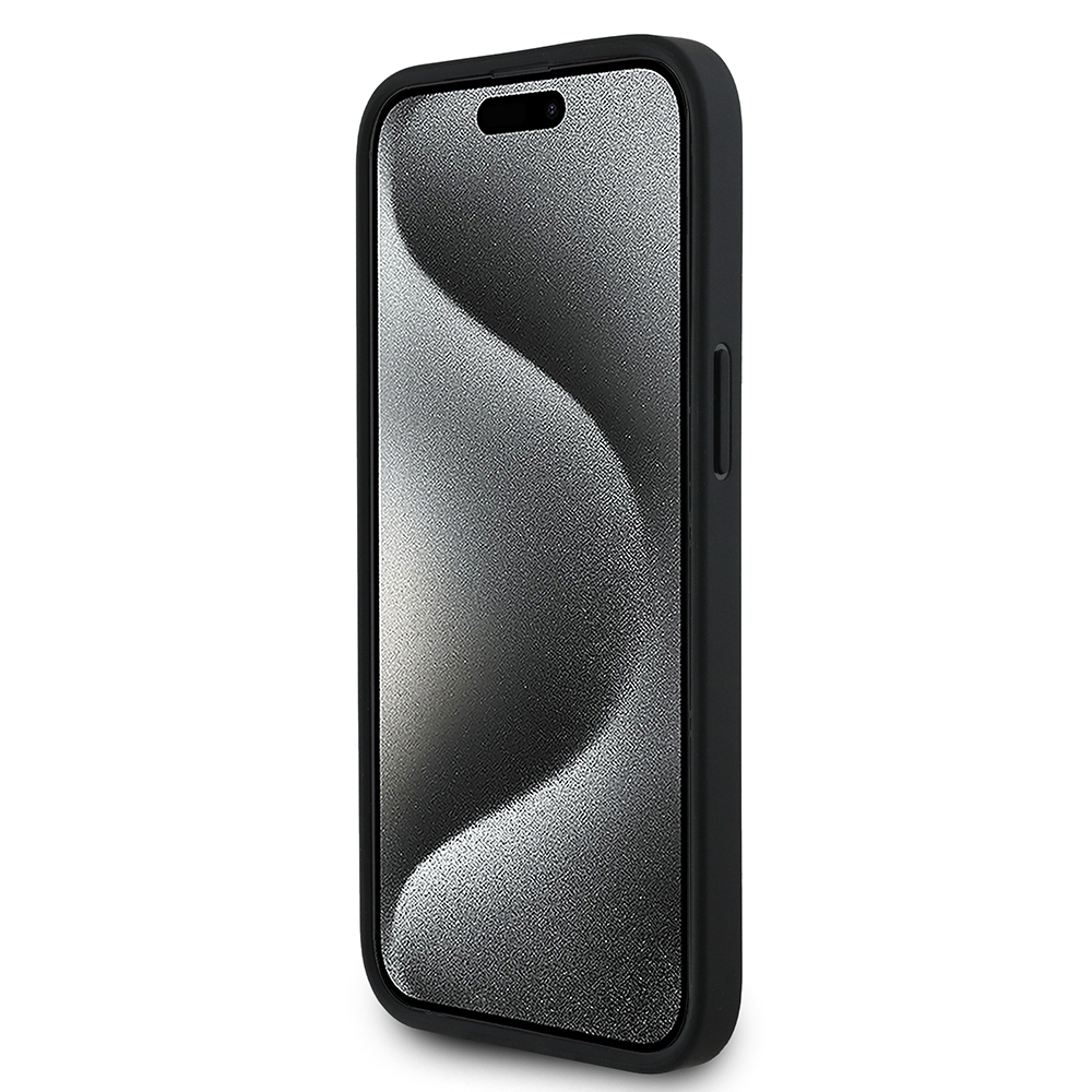 Apple iPhone 15 Uyumlu Kılıf Aston Martin Orjinal Lisanslı M-safe Şarj Özellikli PU Deri Alonso 14 Baskılı Kapak - 4