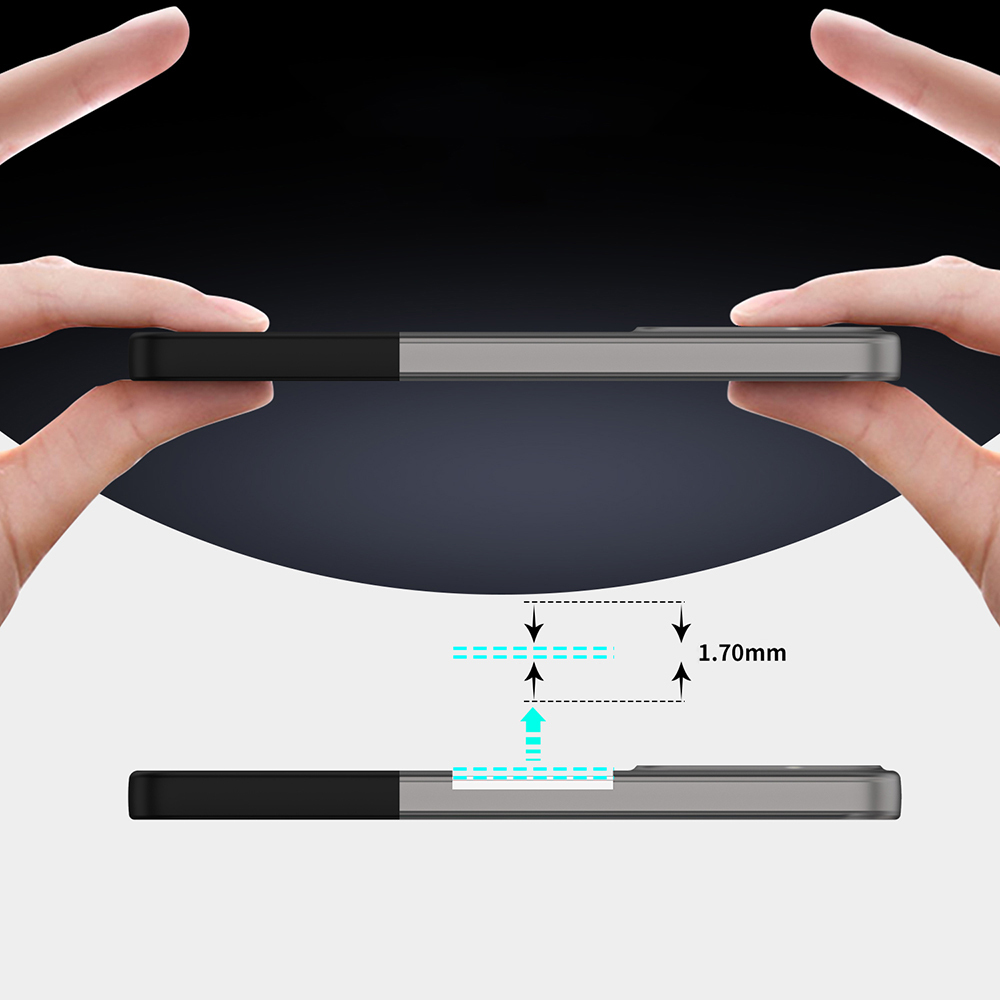 Samsung Galaxy A55 Uyumlu Kılıf Mıknatıslı Zore Duble Kapak - 1