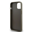 Apple iPhone 15 Uyumlu Kılıf DKNY Orjinal Lisanslı M-safe Şarj Özellikli 3D Yazılı Grid Pattern Kapak - 13