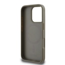 Apple iPhone 16 Pro Max Uyumlu Kılıf DKNY Orjinal Lisanslı M-safe Şarj Özellikli 3D Yazılı Grid Pattern Kapak - 6