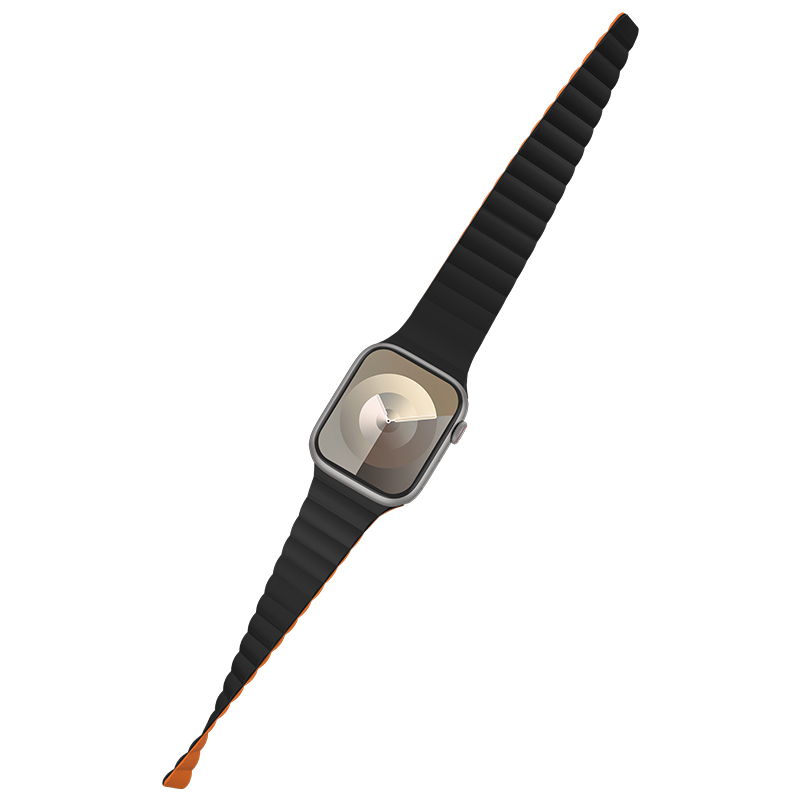 Apple Watch 38mm Uyumlu Benks Magnetik Tak Çıkar Silikon Strap Kayış - 2
