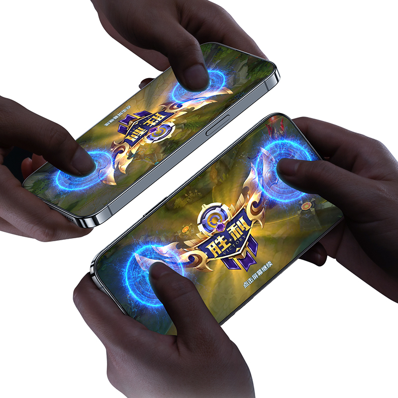 Apple iPhone 13 Pro Max Uyumlu Benks JoyTouch Mat Oyun Ekran Koruyucu + Kolay Uygulama Aparatı - 6