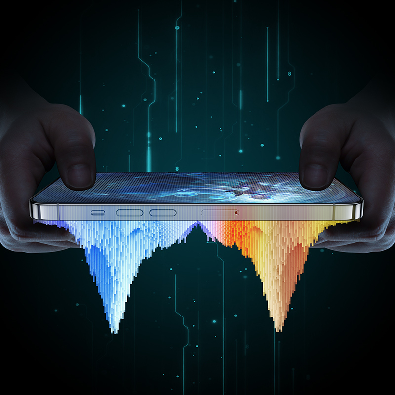 Apple iPhone 13 Pro Max Uyumlu Benks JoyTouch Mat Oyun Ekran Koruyucu + Kolay Uygulama Aparatı - 9