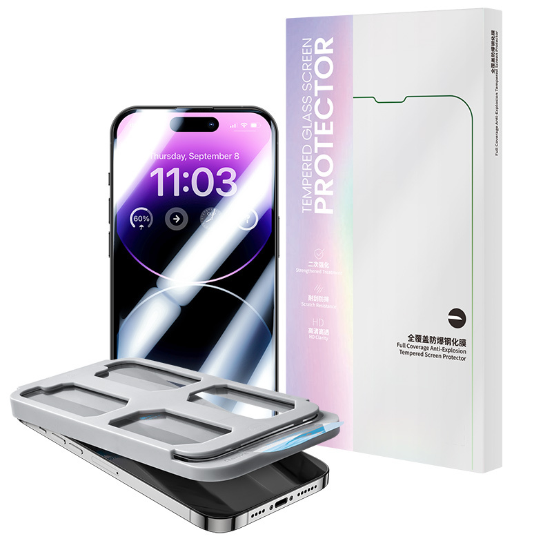 Apple iPhone 13 Pro Max Uyumlu Benks JoyTouch Mat Oyun Ekran Koruyucu + Kolay Uygulama Aparatı - 12