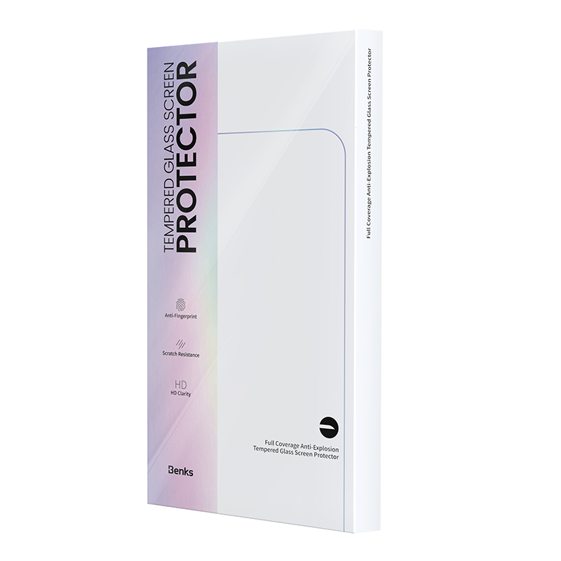 Apple iPhone 14 Plus Uyumlu Benks JoyTouch Mat Oyun Ekran Koruyucu + Kolay Uygulama Aparatı - 13