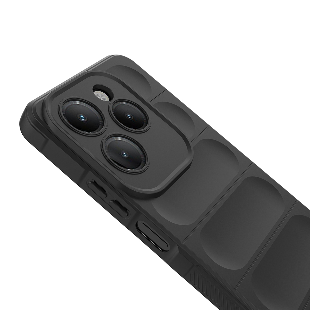 Infinix Hot 40 Uyumlu Kılıf Esnek TPU Oyuklu Arka Yüzey Tasarımlı Zore Etnik Silikon Kapak - 3