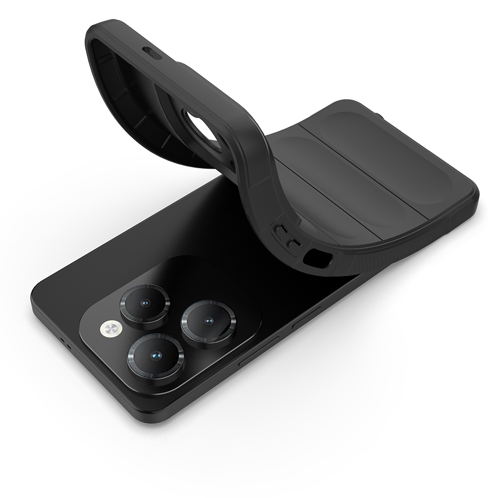 Infinix Hot 40 Uyumlu Kılıf Esnek TPU Oyuklu Arka Yüzey Tasarımlı Zore Etnik Silikon Kapak - 12