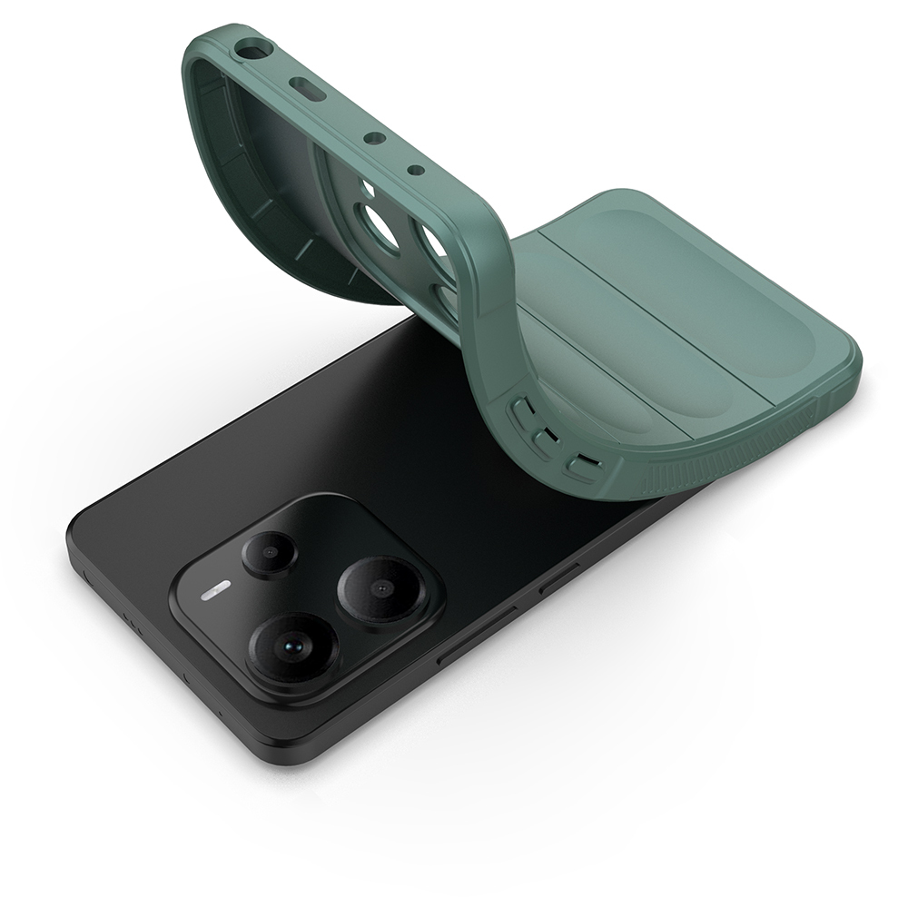 Xiaomi Redmi Note 14 4G Uyumlu Kılıf Esnek TPU Oyuklu Arka Yüzey Tasarımlı Zore Etnik Silikon Kapak - 5