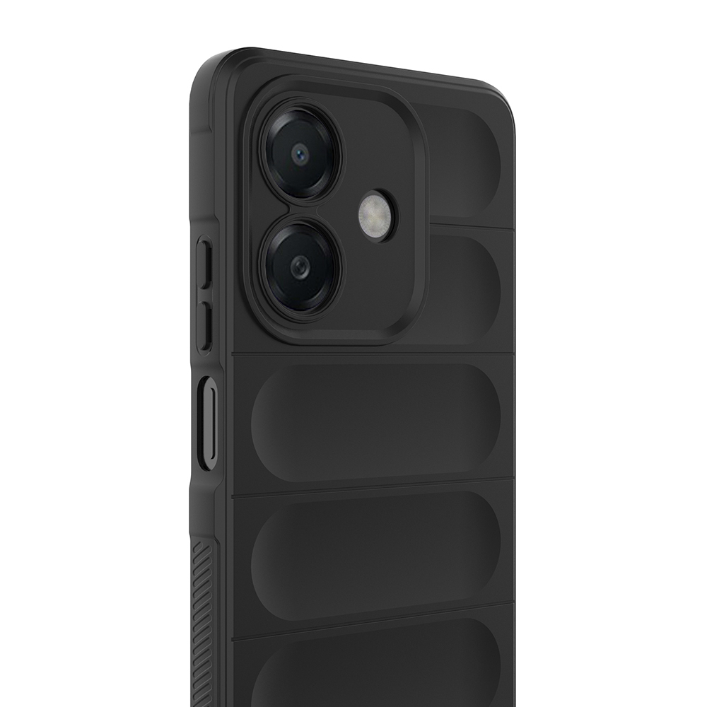 Oppo A3 Uyumlu Kılıf Esnek TPU Oyuklu Arka Yüzey Tasarımlı Zore Etnik Silikon Kapak - 1