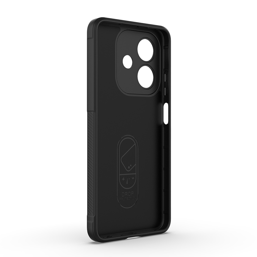 Oppo A3 Uyumlu Kılıf Esnek TPU Oyuklu Arka Yüzey Tasarımlı Zore Etnik Silikon Kapak - 2