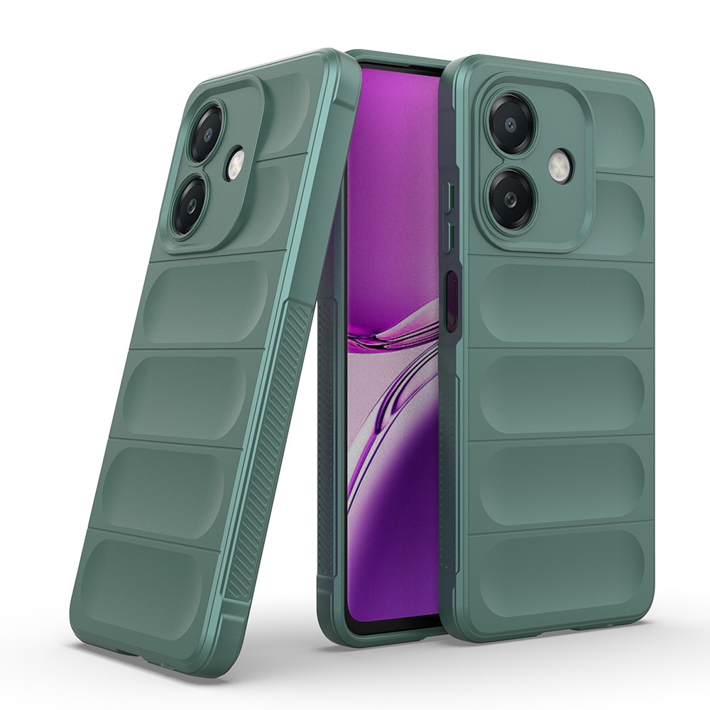 Oppo A3 Uyumlu Kılıf Esnek TPU Oyuklu Arka Yüzey Tasarımlı Zore Etnik Silikon Kapak - 8