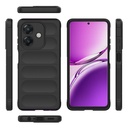 Oppo A3 Uyumlu Kılıf Esnek TPU Oyuklu Arka Yüzey Tasarımlı Zore Etnik Silikon Kapak - 19