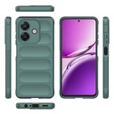 Oppo A3 Uyumlu Kılıf Esnek TPU Oyuklu Arka Yüzey Tasarımlı Zore Etnik Silikon Kapak - 20