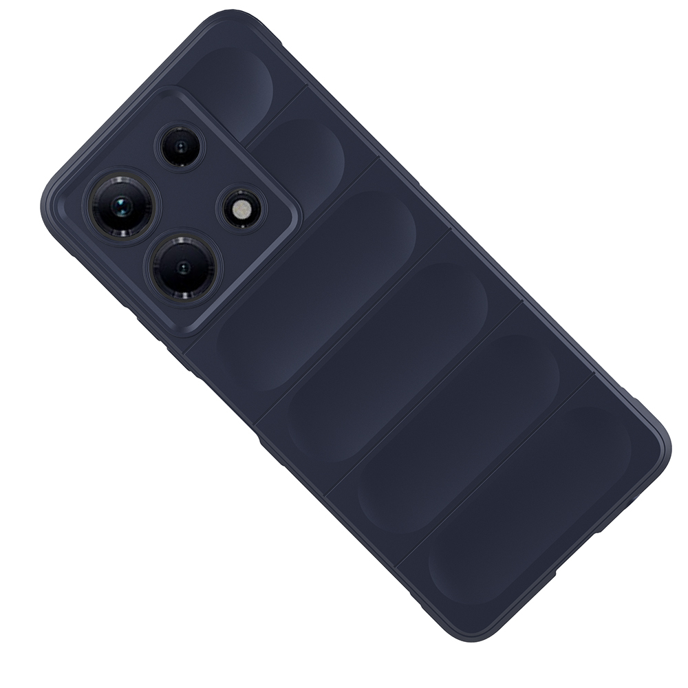 Infinix Note 30 4G Uyumlu Kılıf Esnek TPU Oyuklu Arka Yüzey Tasarımlı Zore Etnik Silikon Kapak - 4