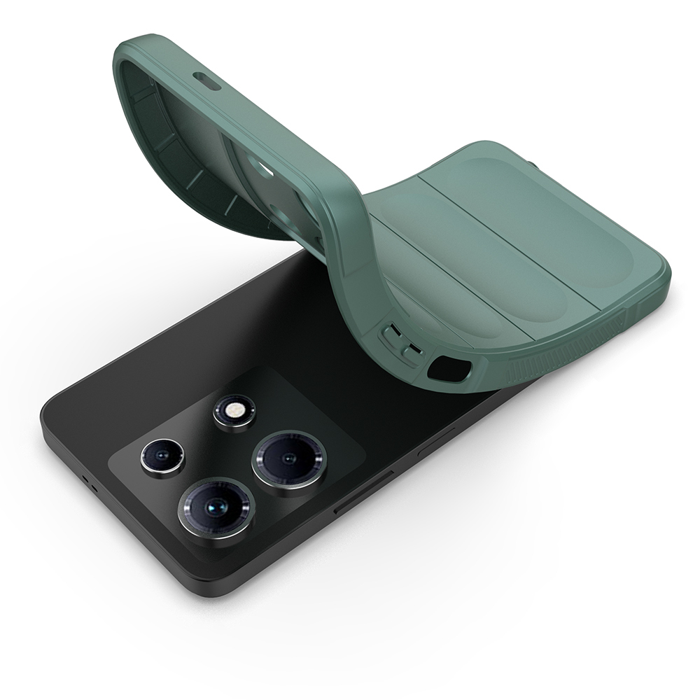 Infinix Note 30 4G Uyumlu Kılıf Esnek TPU Oyuklu Arka Yüzey Tasarımlı Zore Etnik Silikon Kapak - 14