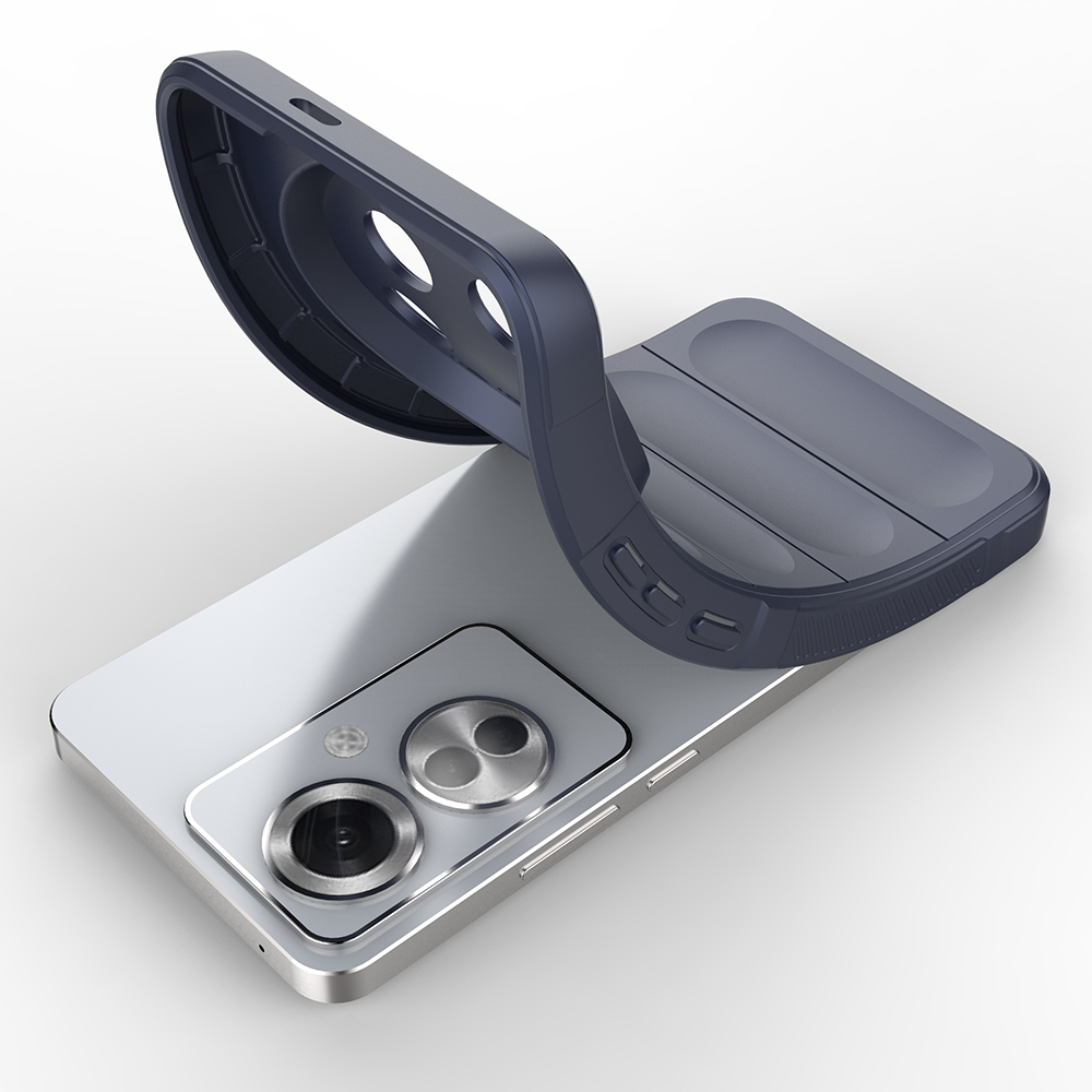 Oppo Reno 11F 5G Uyumlu Kılıf Esnek TPU Oyuklu Arka Yüzey Tasarımlı Zore Etnik Silikon Kapak - 16