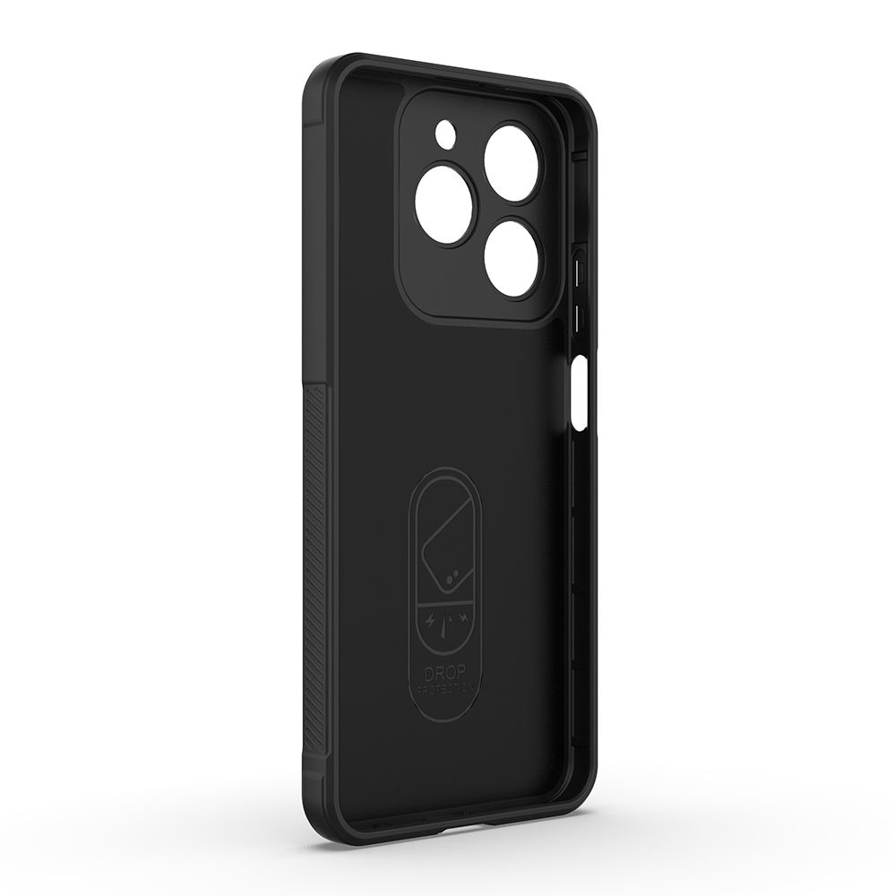 Realme C61 Uyumlu Kılıf Esnek TPU Oyuklu Arka Yüzey Tasarımlı Zore Etnik Silikon Kapak - 2