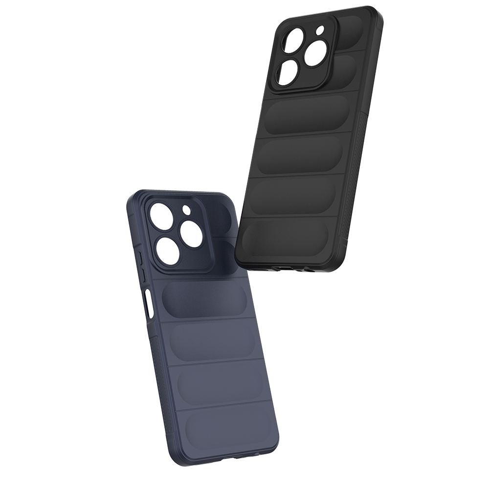 Realme C61 Uyumlu Kılıf Esnek TPU Oyuklu Arka Yüzey Tasarımlı Zore Etnik Silikon Kapak - 4