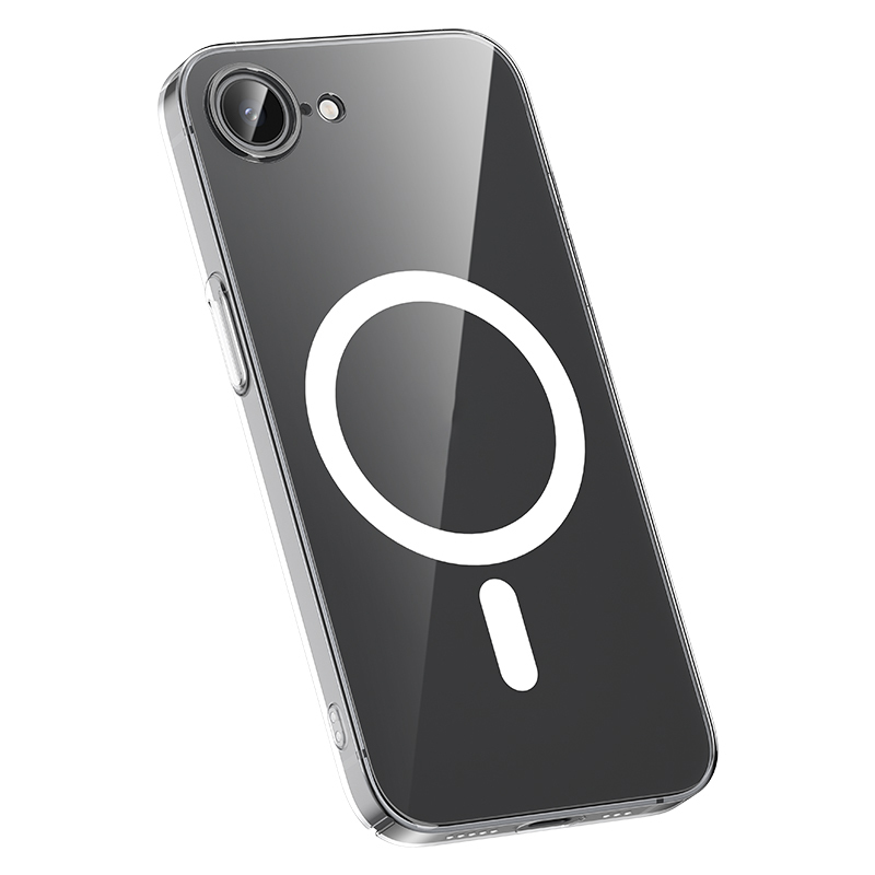 Apple iPhone 16E Uyumlu Kılıf M-safe Şarj Özellikli Benks ​​​​​​Crystal Serisi Şeffaf Kapak - 2