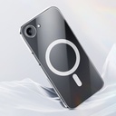 Apple iPhone 16E Uyumlu Kılıf M-safe Şarj Özellikli Benks ​​​​​​Crystal Serisi Şeffaf Kapak - 7