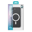 Apple iPhone 16E Uyumlu Kılıf M-safe Şarj Özellikli Benks ​​​​​​Crystal Serisi Şeffaf Kapak - 10