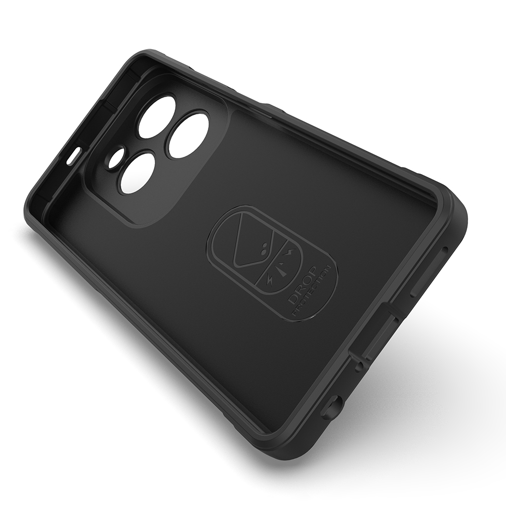 Infinix Hot 40 Pro Uyumlu Kılıf Esnek TPU Oyuklu Arka Yüzey Tasarımlı Zore Etnik Silikon Kapak - 1