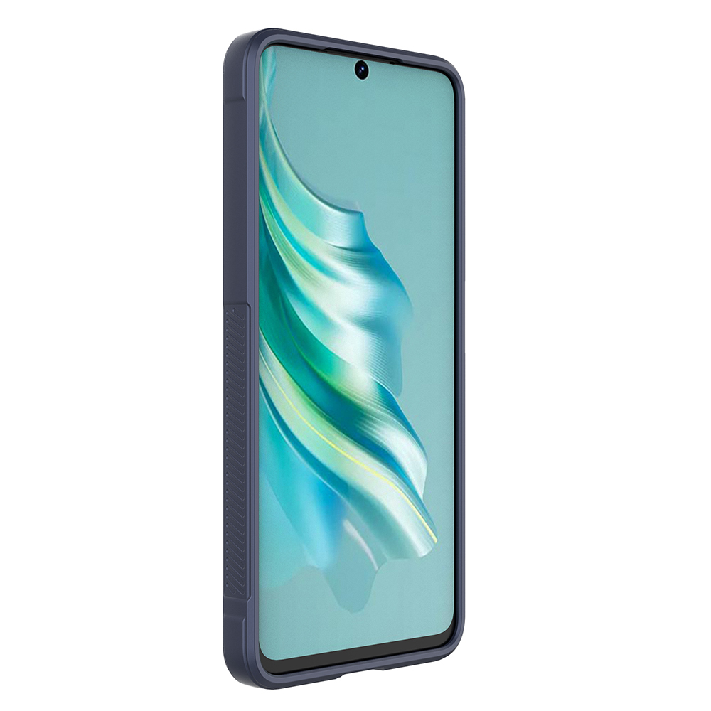 Tecno Spark 20C Uyumlu Kılıf Esnek TPU Oyuklu Arka Yüzey Tasarımlı Zore Etnik Silikon Kapak - 12