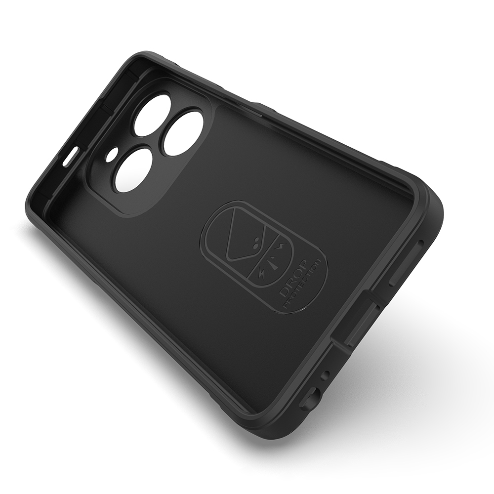 Tecno Spark 20C Uyumlu Kılıf Esnek TPU Oyuklu Arka Yüzey Tasarımlı Zore Etnik Silikon Kapak - 15