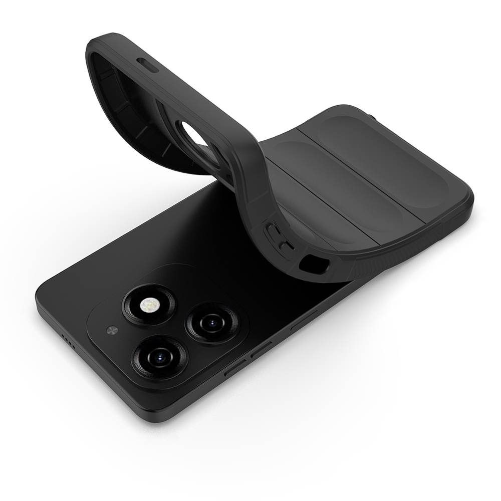 Tecno Spark 20C Uyumlu Kılıf Esnek TPU Oyuklu Arka Yüzey Tasarımlı Zore Etnik Silikon Kapak - 21