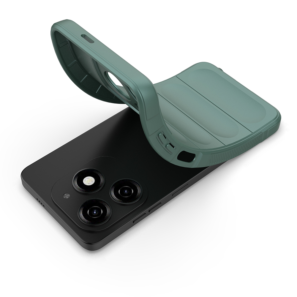 Infinix Hot 40i Uyumlu Kılıf Esnek TPU Oyuklu Arka Yüzey Tasarımlı Zore Etnik Silikon Kapak - 22