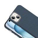 Apple iPhone 13 Uyumlu Kılıf M-safe Şarj Özellikli Karbon Fiber Görünümlü Zore Gros Kapak - 10