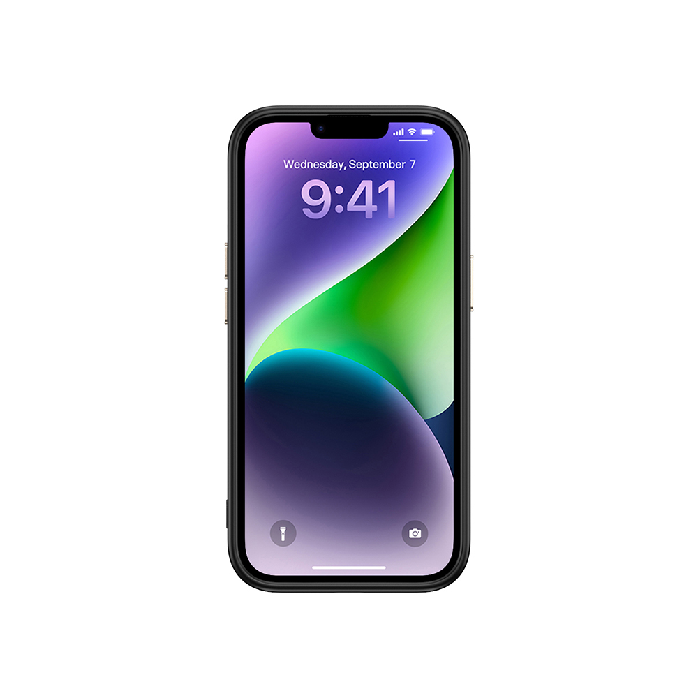 Apple iPhone 14 Plus Uyumlu Kılıf M-safe Şarj Özellikli Karbon Fiber Görünümlü Zore Antina Kapak - 15