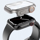 Apple Watch 45 Mm - Watch Ultra 49 Mm Uyumlu Dönüştürücü Kasa & Ekran Koruyucu Tam Koruma Kapak
