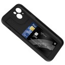 Apple iPhone 15 Plus Uyumlu Kılıf Kamera Korumalı Kartlık Hazneli Zore Vitra Kapak - 1