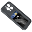 Apple iPhone 15 Pro Uyumlu Kılıf Kamera Korumalı Kartlık Hazneli Zore Vitra Kapak - 1