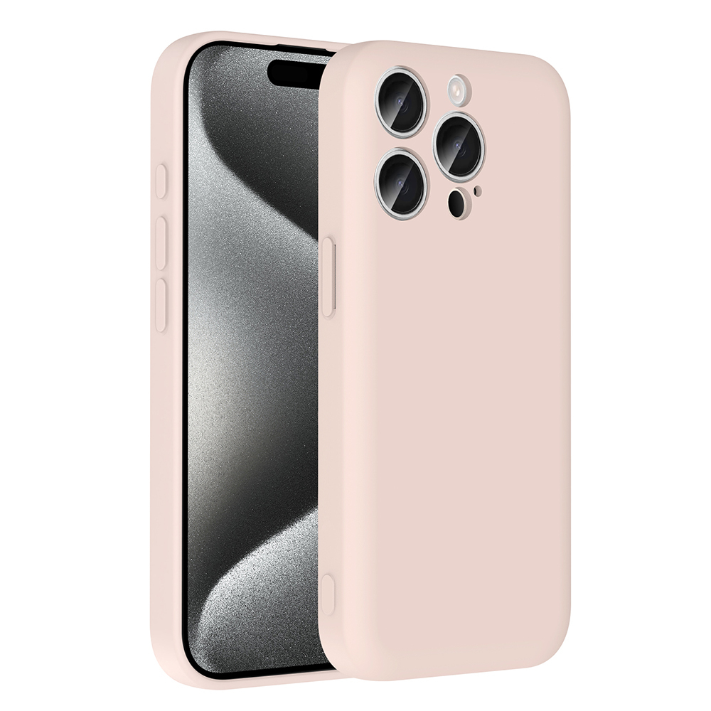Apple iPhone 15 Pro Uyumlu Kılıf Kamera Korumalı Kartlık Hazneli Zore Vitra Kapak - 1