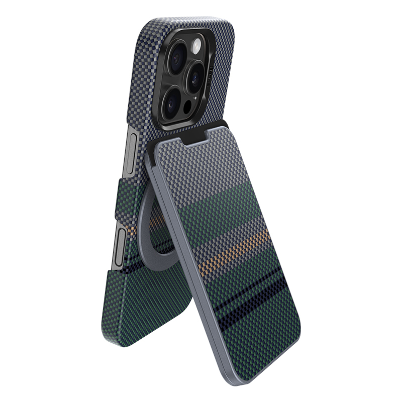 Benks ArmorGo 600D Aramid Fiber Magnetik Standlı Kartlık - 3