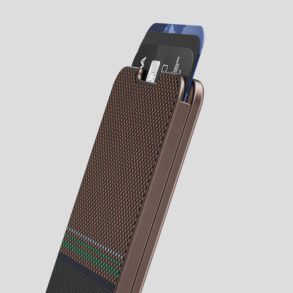 Benks ArmorGo 600D Aramid Fiber Magnetik Standlı Kartlık - 4