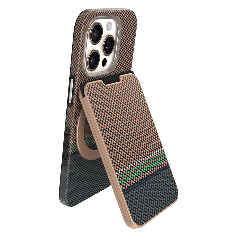 Benks ArmorGo 600D Aramid Fiber Magnetik Standlı Kartlık - 7