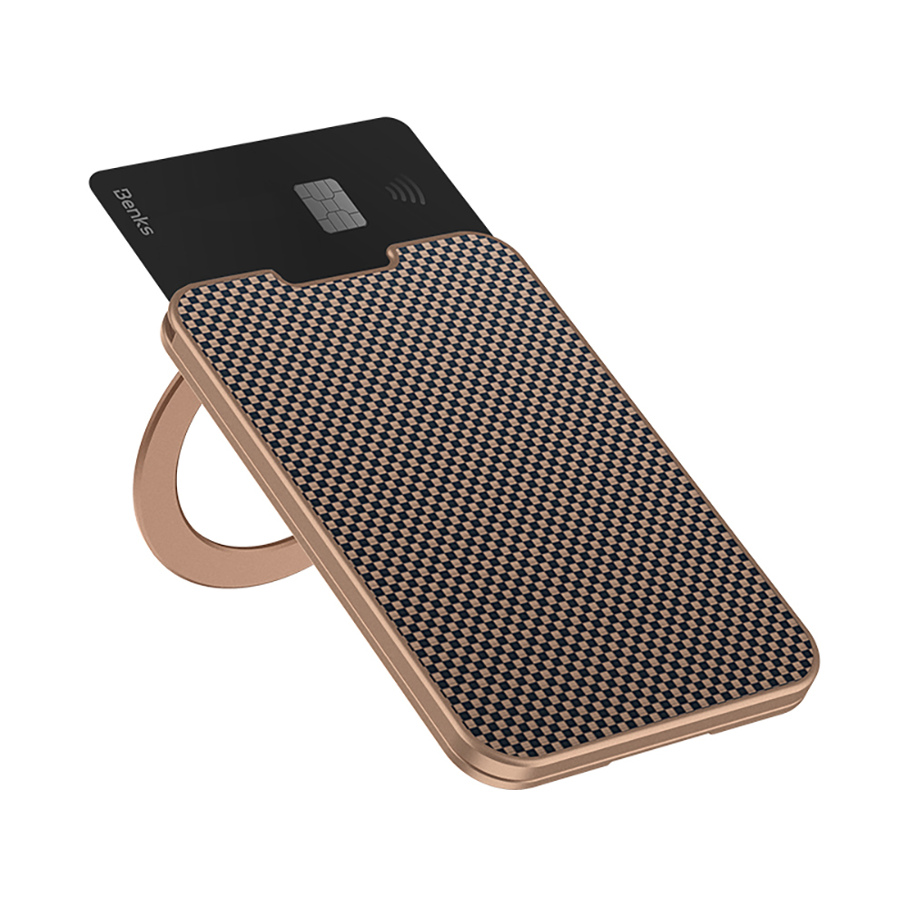 Benks ArmorGo 600D Aramid Fiber Magnetik Standlı Kartlık - 23