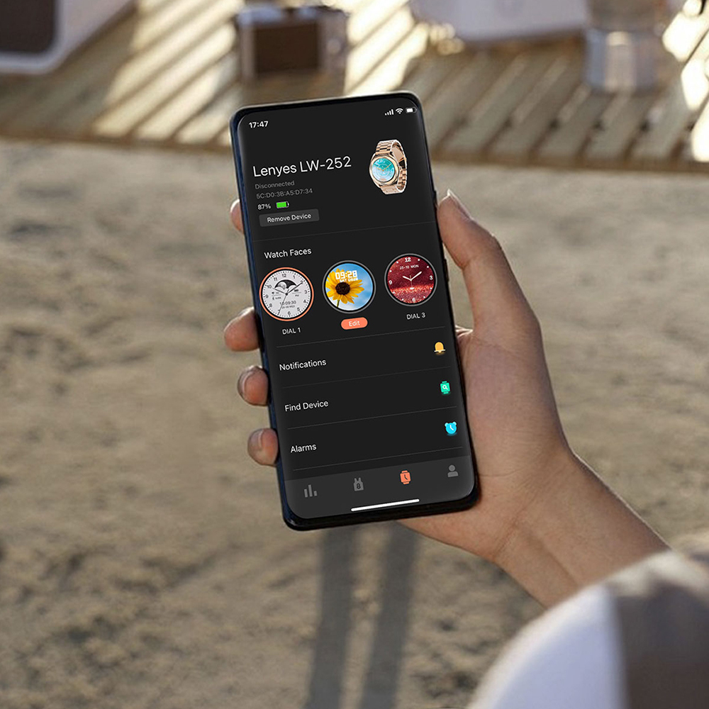 Lenyes LW-252 iOS ve Android Uyumlu Akıllı Saat - 3