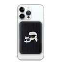Karl Lagerfeld Orjinal Lisanslı M-safe Şarj Özellikli Led Işık Göstergeli Metal Logolu PU Deri Powerbank 5000mAh - 1