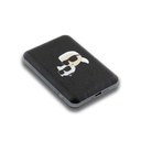 Karl Lagerfeld Orjinal Lisanslı M-safe Şarj Özellikli Led Işık Göstergeli Metal Logolu PU Deri Powerbank 5000mAh - 3