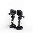 Lenyes LCT105 Teleskopik Vantuzlu Tasarım Aksiyon Kamera Tutucu - 1