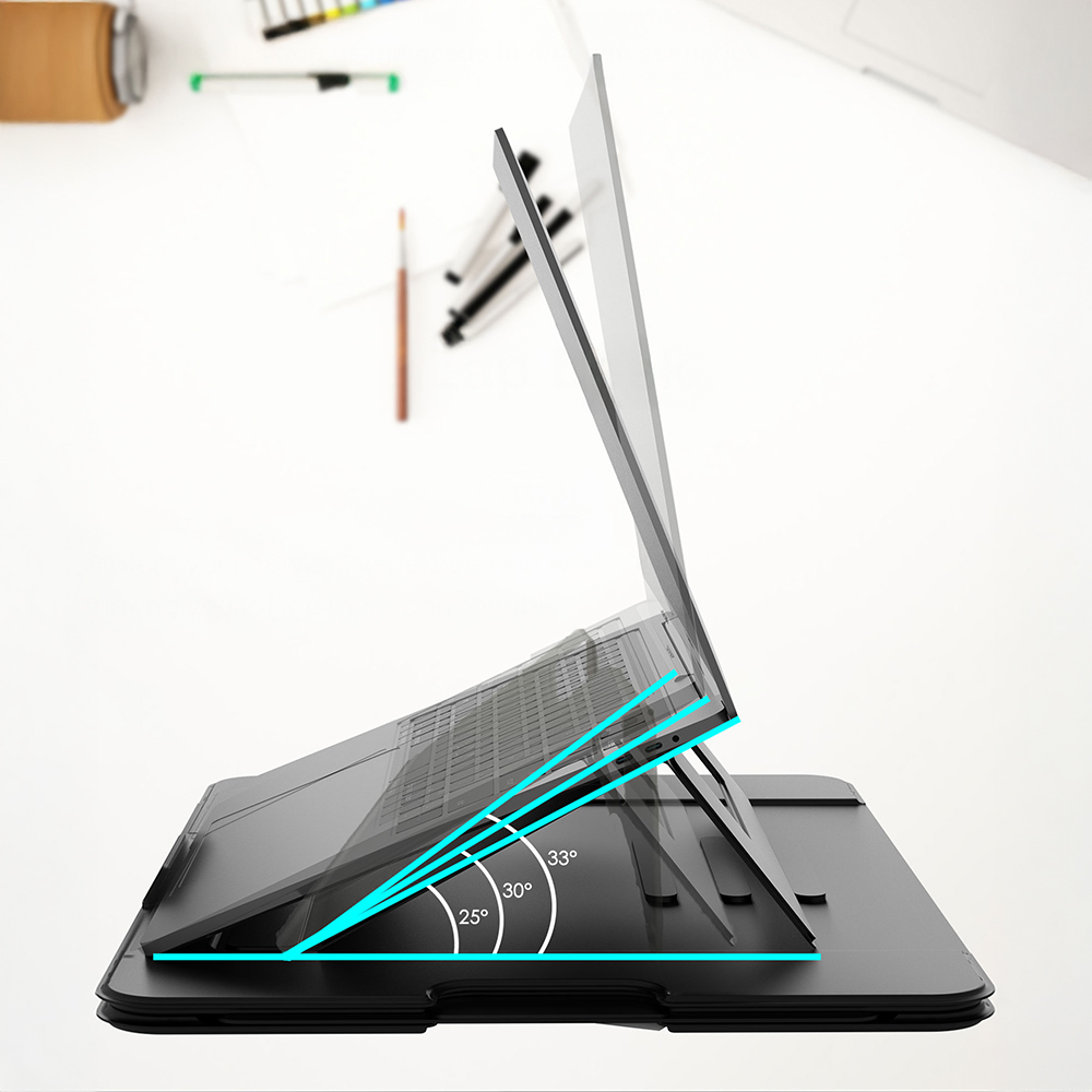 Lenyes LTS231 Ayarlanabilir Çok Fonksiyonlu Macbook Notebook Standı - 2